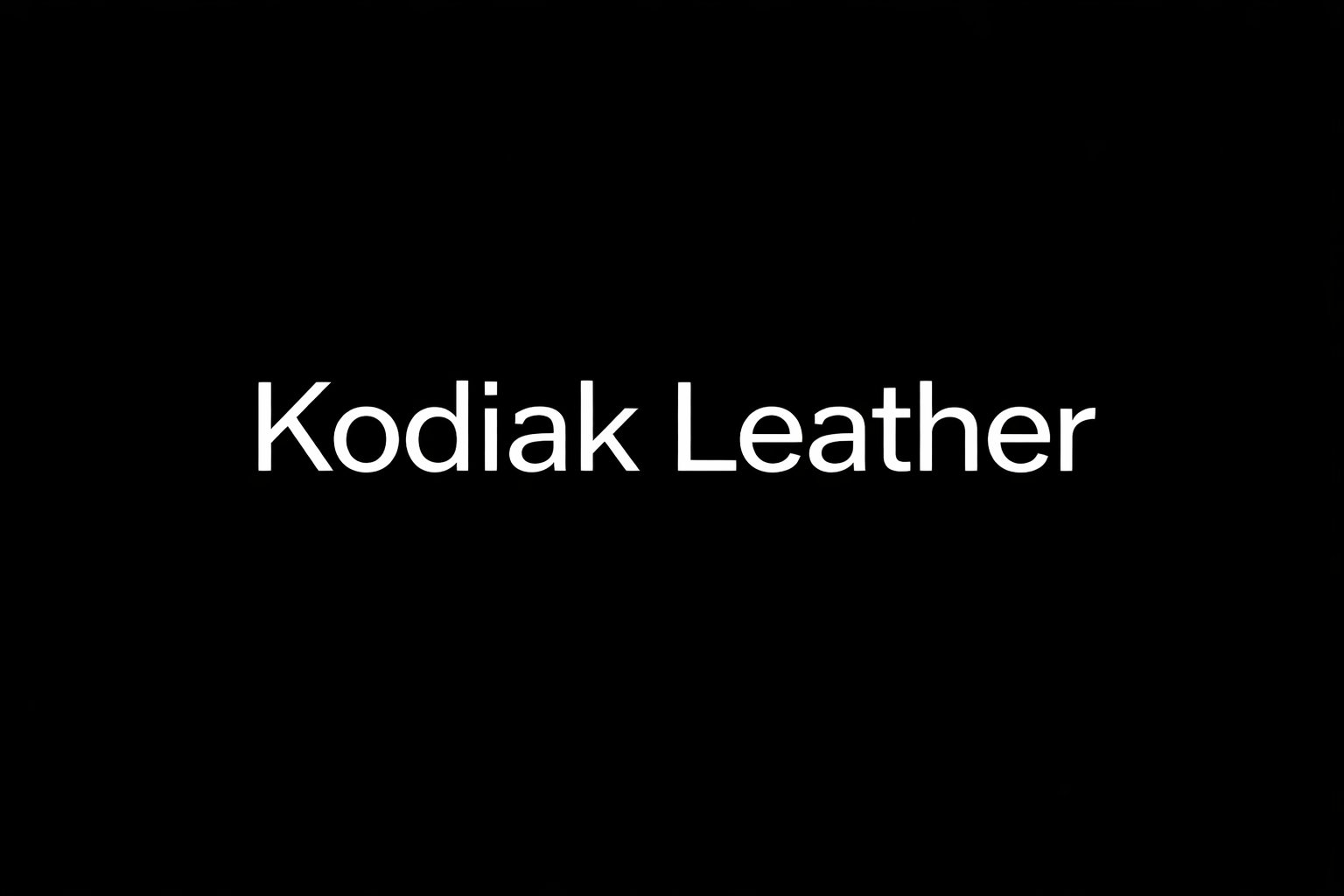 Kodiak Leather HS Digital